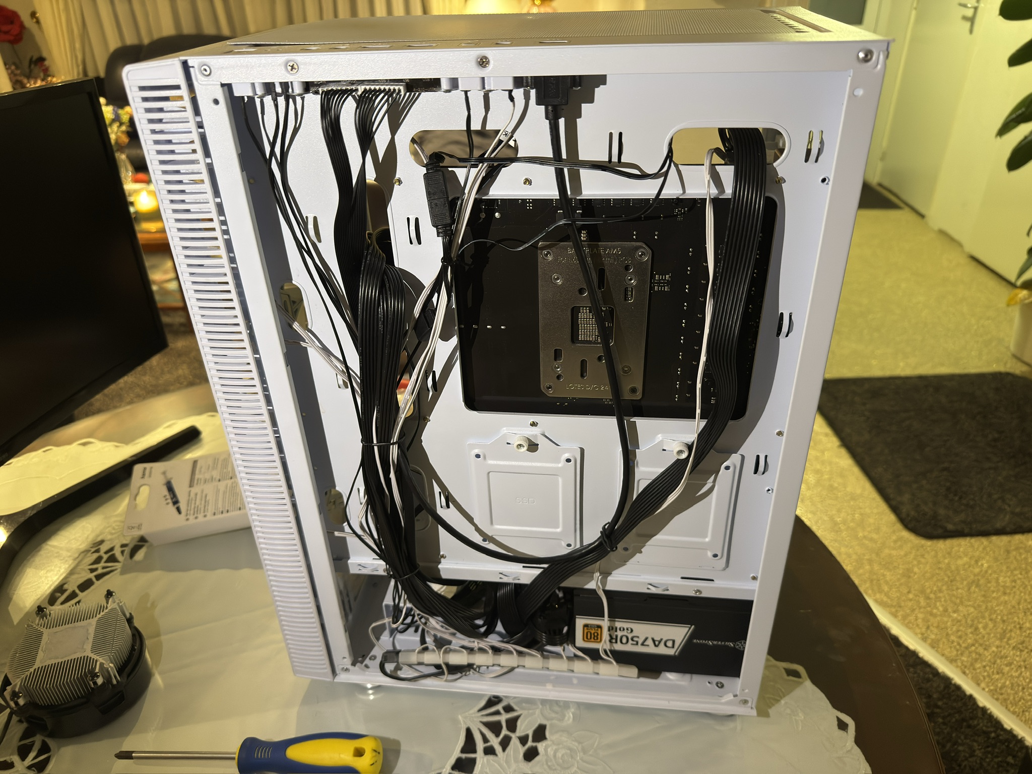 Kabelmanagement pc-behuizing